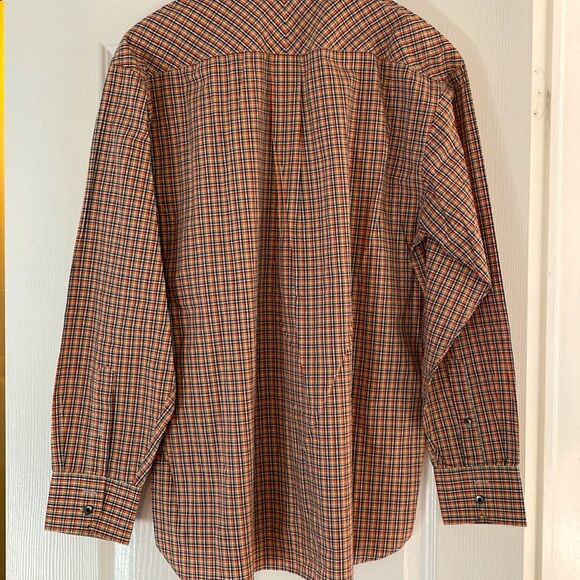 TOMMY HILFIGER Long Sleeve Plaid Button Down Shirt - Picture 6 of 6